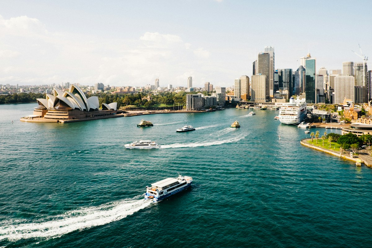 Iconic skyline of Australia