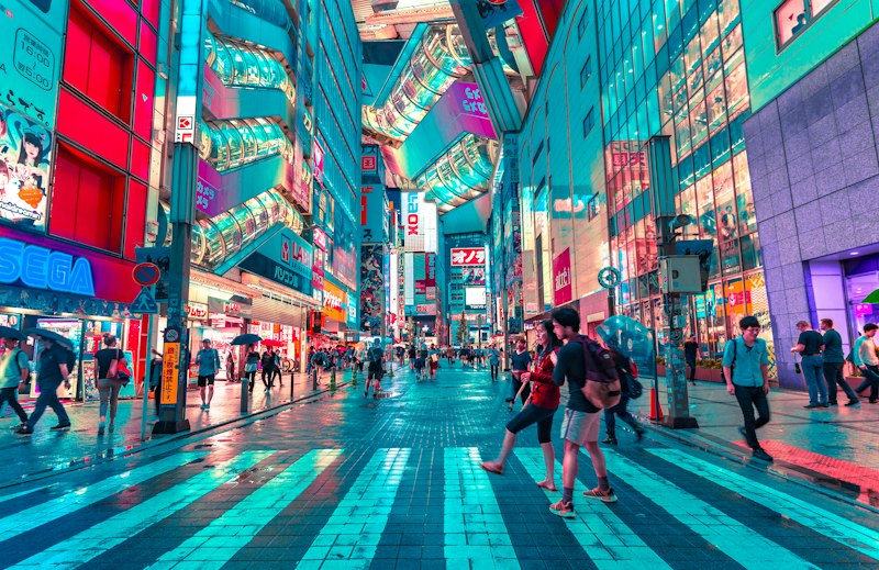 Skyline of Japan