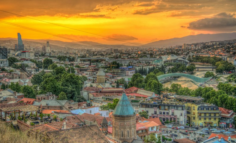 Skyline of Hungary