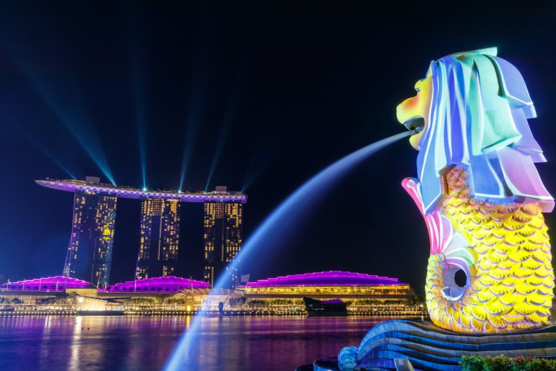 Skyline of Singapore
